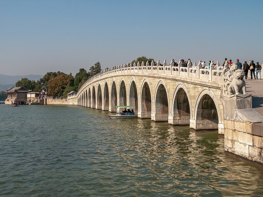 Seventeen-Arch Bridge Summer Palace Kunming Lake