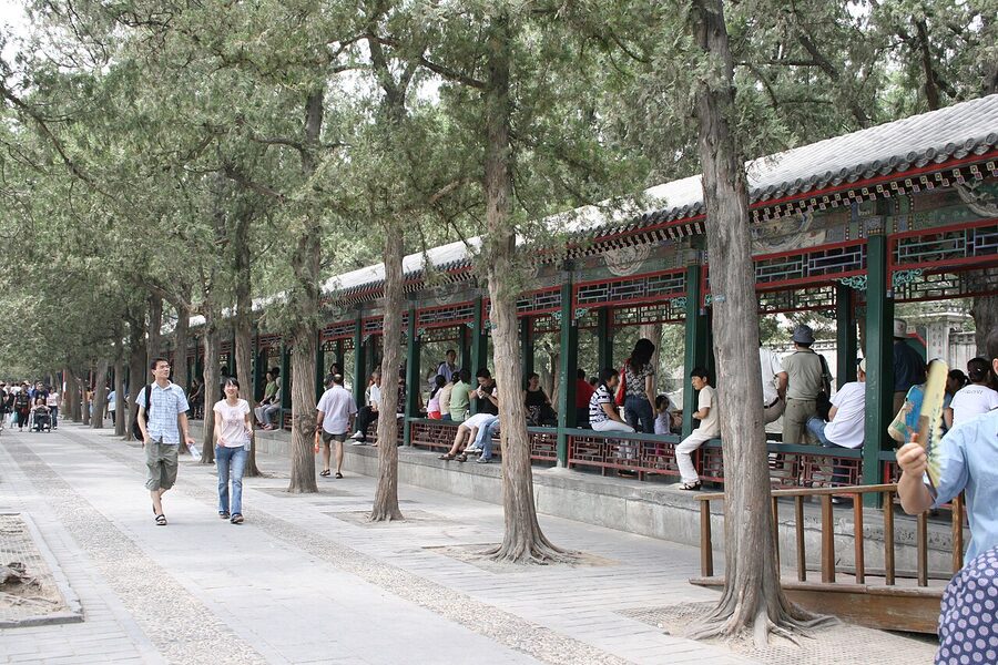 The 728-metre Long Corridor at the Summer Palace