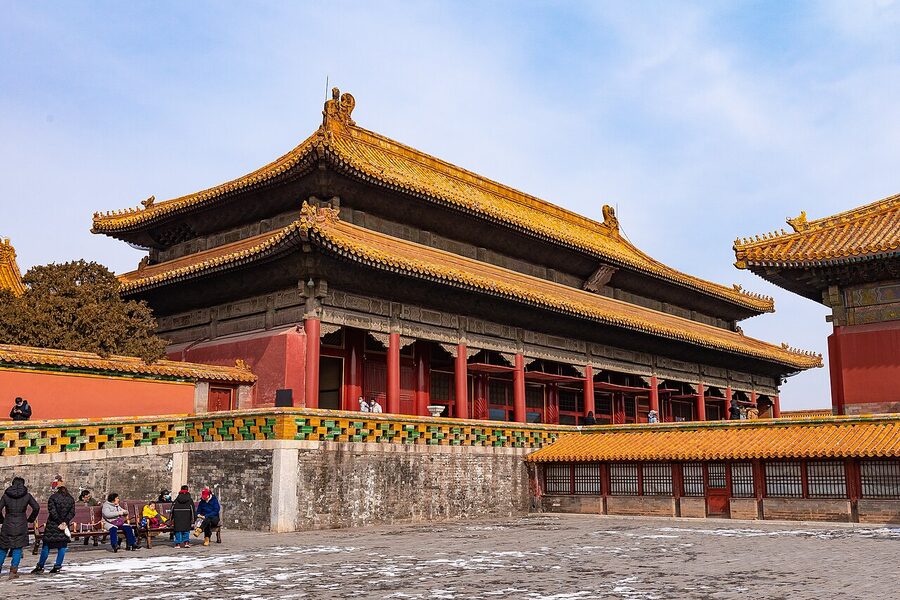 Palace of Earthly Tranquility Forbidden City Beijing