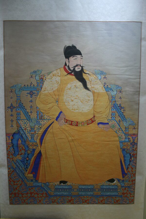 Court portrait of the Yongle Emperor of the Ming dynasty, who commissioned the Forbidden City