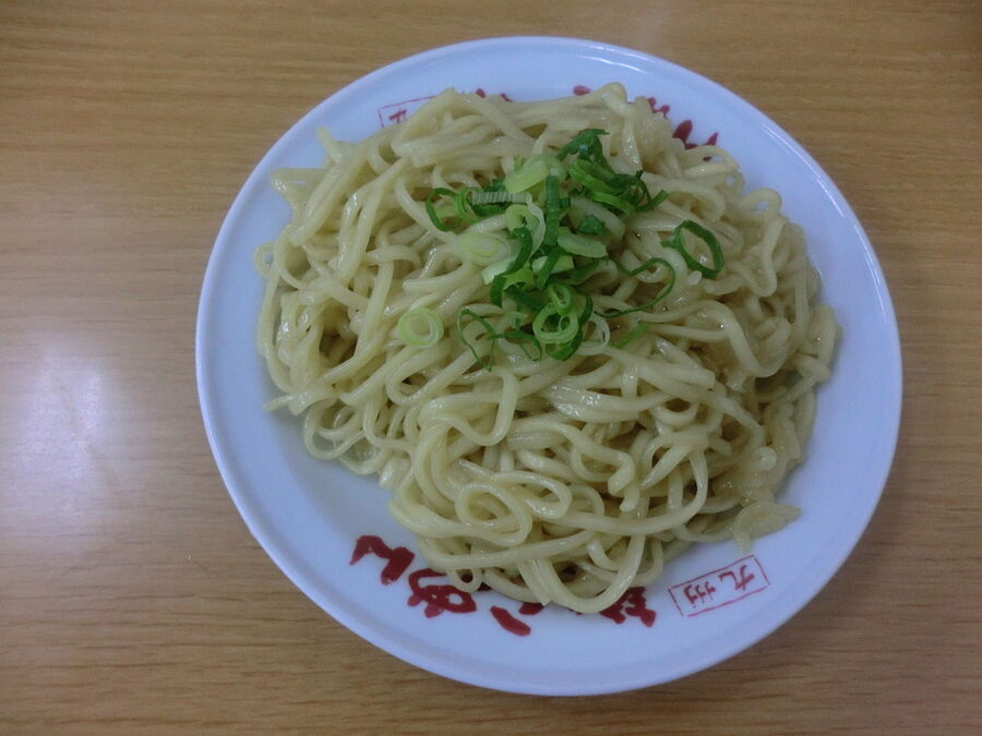 Kaedama refill noodles made from Ra-mugi local Fukuoka wheat