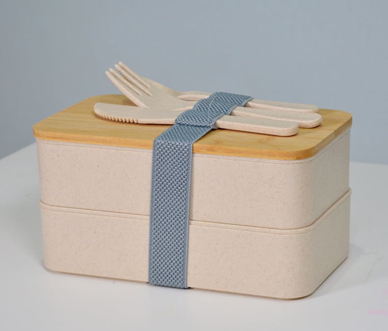 Traditional Japanese bento box with multiple dishes