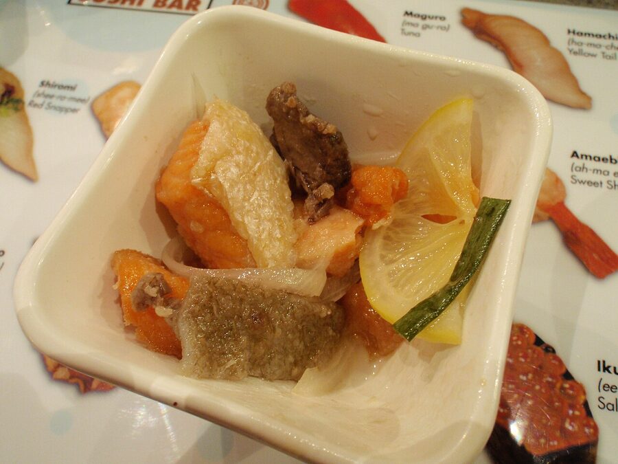 Nanbanzuke pickled fried fish dish