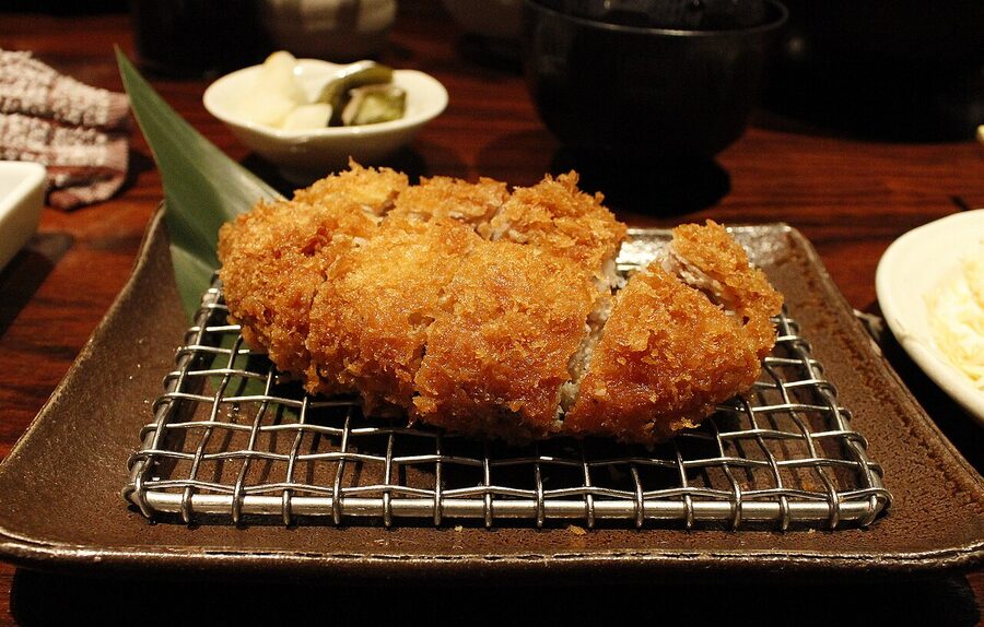 Tonkatsu Japanese breaded pork cutlet