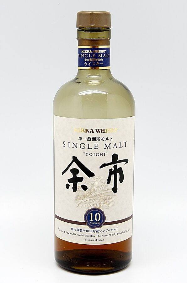 Nikka Yoichi single malt whisky bottle