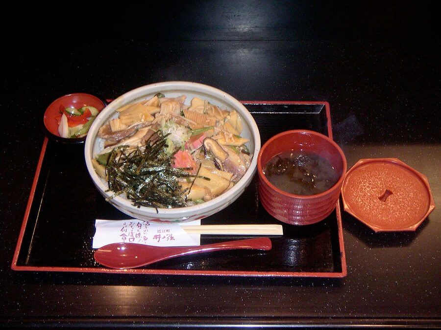 Jibuni-don, the rice bowl version of Kanazawa's duck stew