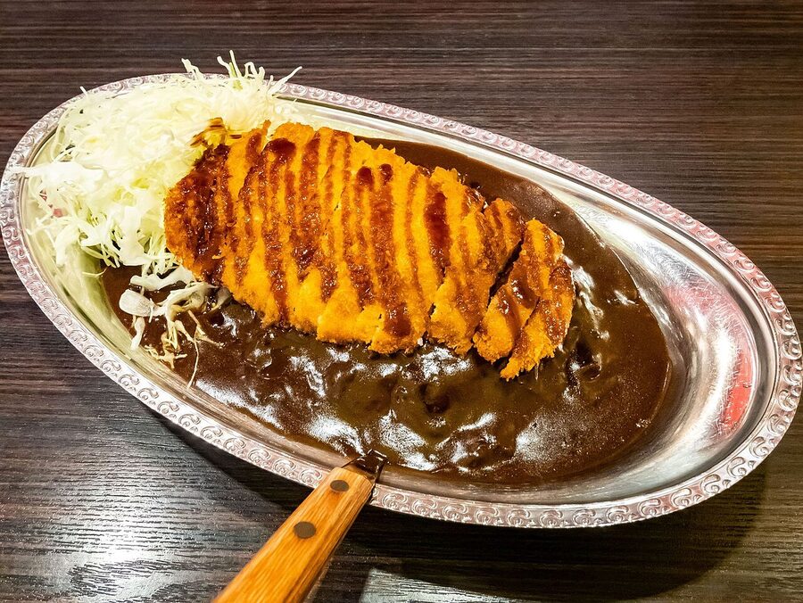 Kanazawa curry at Go Go Curry, the city's signature dark curry