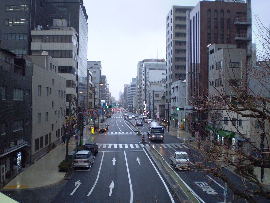 Tenjinbashi-suji shopping arcade Osaka