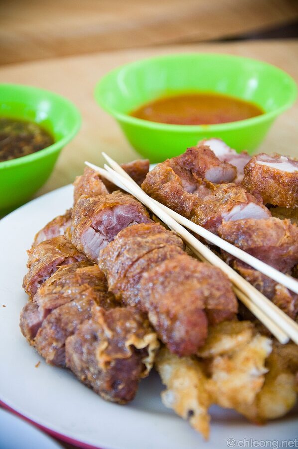 Penang lor bak five-spice pork rolls