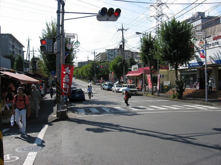 Susukino street at night