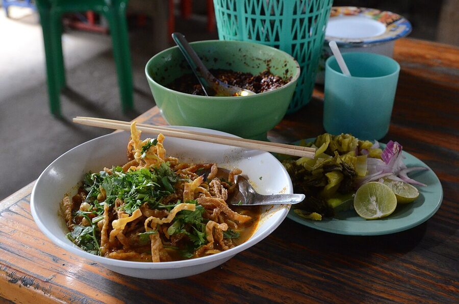 Khao soi from Chiang Mai northern Thailand