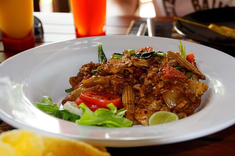 Stir-fried noodles Phuket style