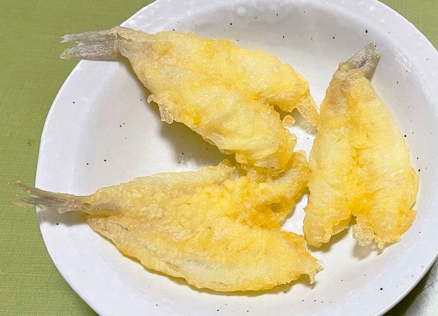 Kisu sand-borer tempura, Tokyo